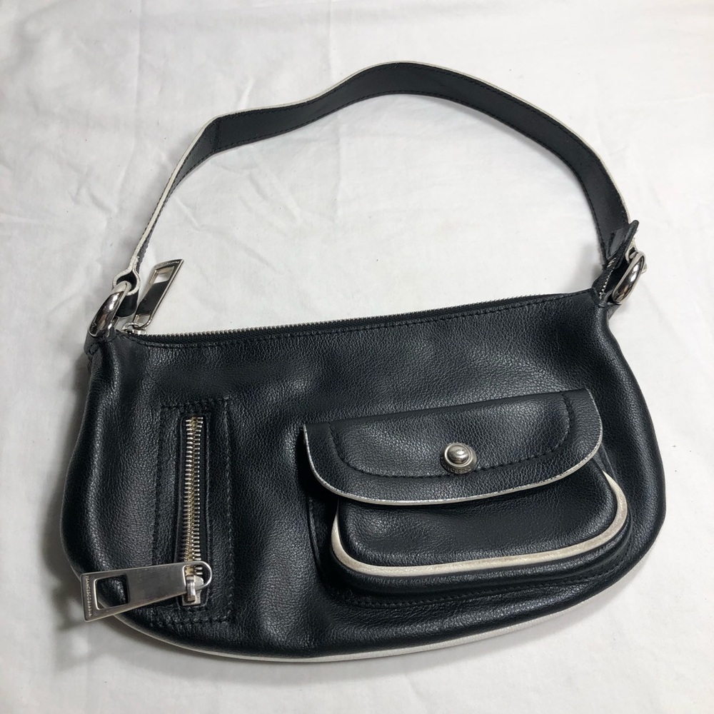 Francesco Biasia Leather Handbag Black